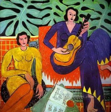 Henri Matisse Painting - Music abstract fauvism Henri Matisse